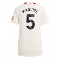 Camiseta Manchester United Harry Maguire #5 Tercera Equipación para mujer 2023-24 manga corta